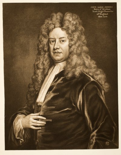 John, Baron Somers, P.R.S. by Godfrey Kneller